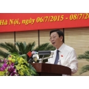 Sáng 8/7, Chủ tịch UBND thành phố Hà Nội Nguyễn Thế Thảo đã nói vậy khi phát biểu làm rõ thêm một số vấn đề tại kỳ họp thứ 13 HĐND thành phố Hà Nội.